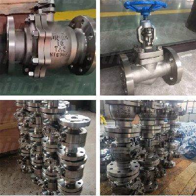Gr2 titanium ball valve manufactures